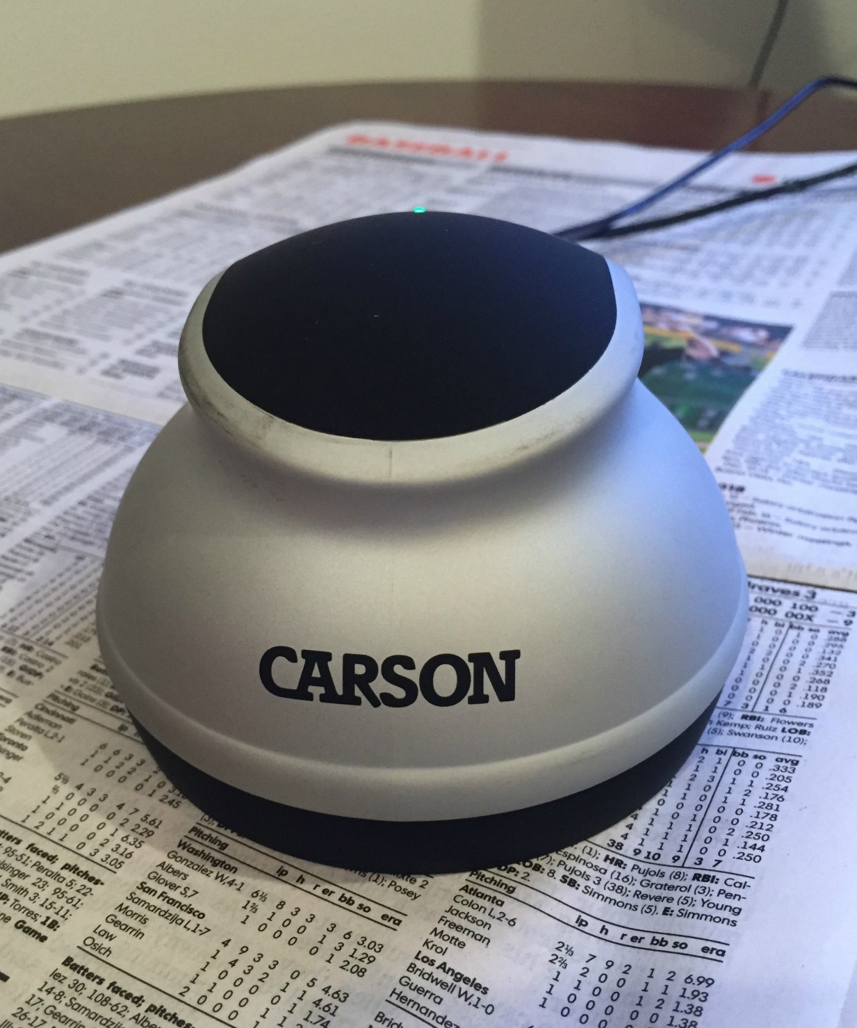 TV Magnifiers Magnify Newspaper, Magazine or Book with Your TV Screen