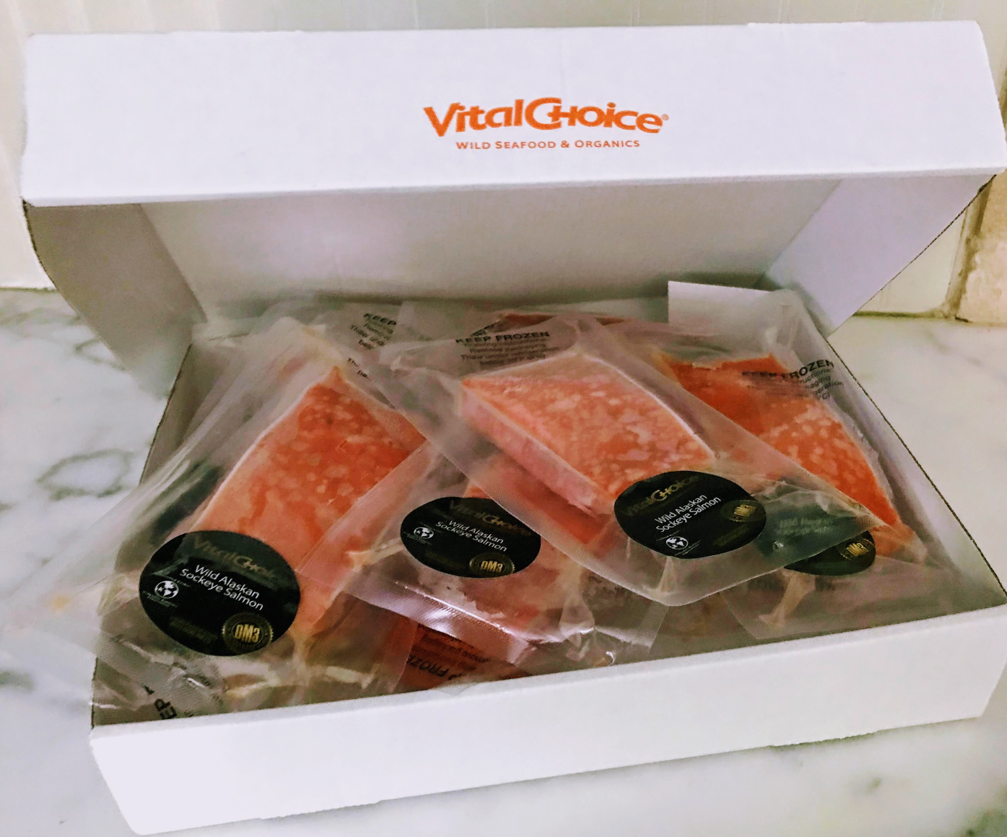 vital choice box kitchen salmon