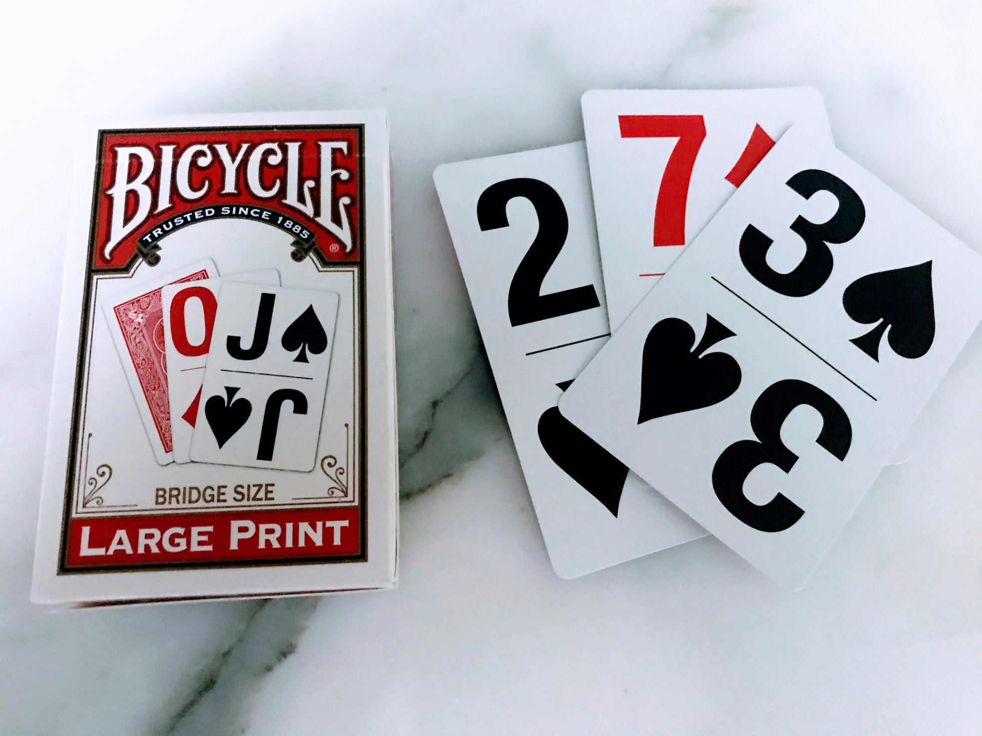 Magnifiers & More - Large Print Playing Cards