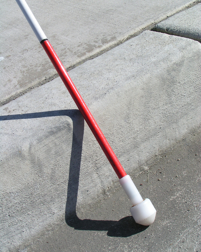 Wooden Cane for the Blind and Visually Impaired