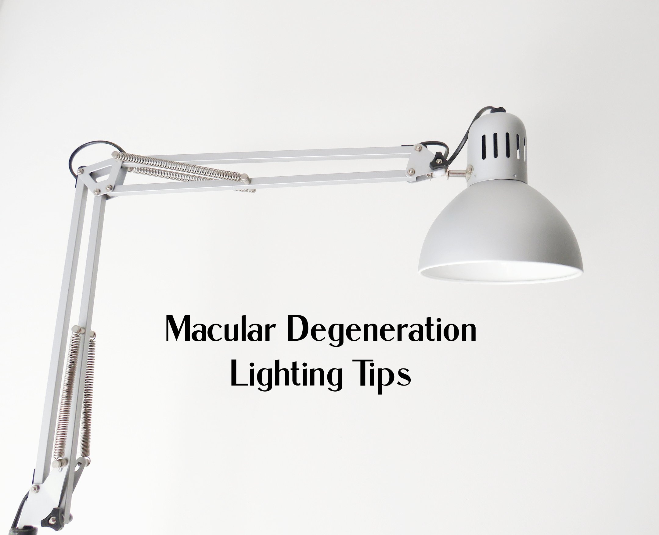 macular degeneration lighting tips