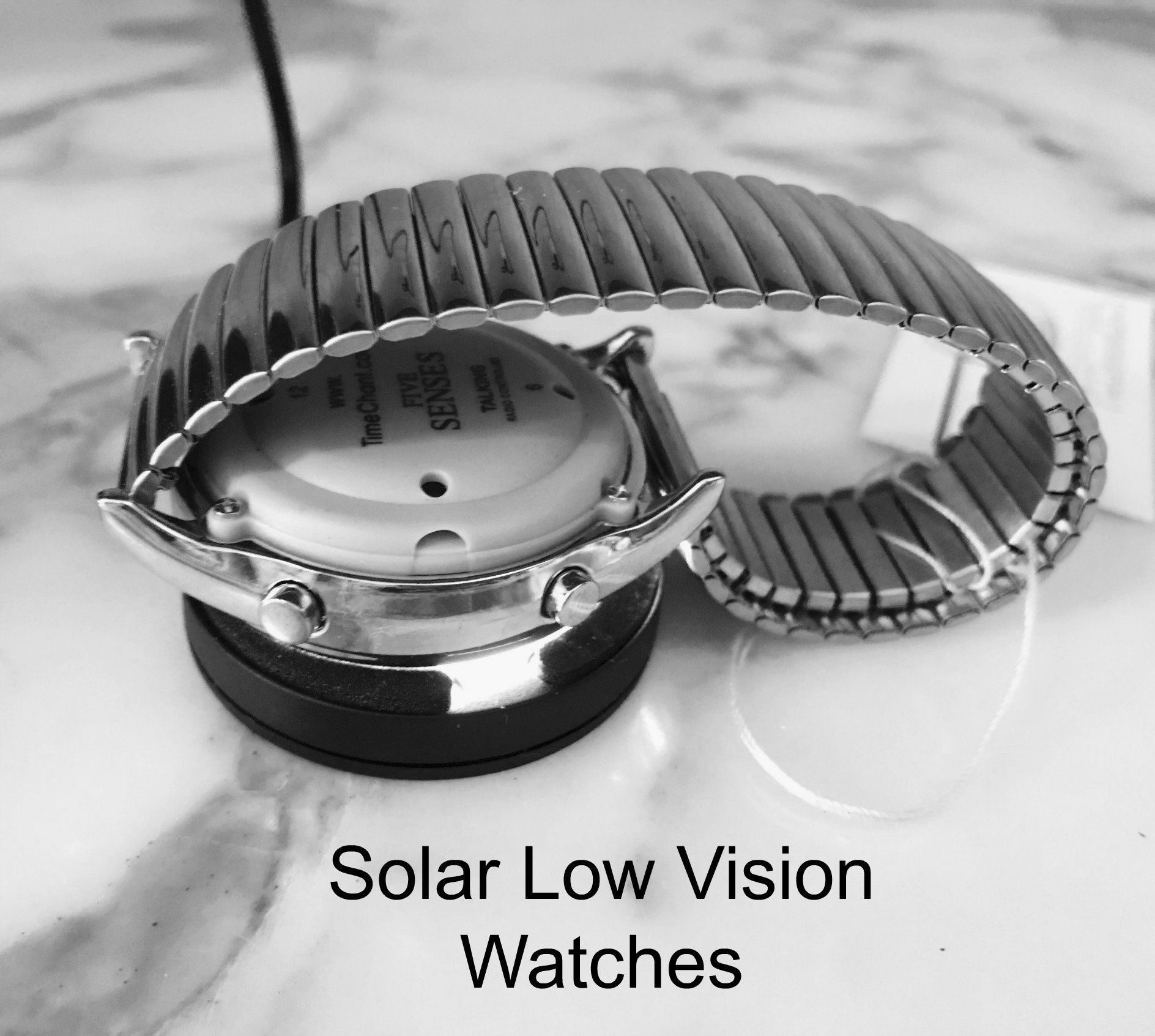 solar powered low vision watches