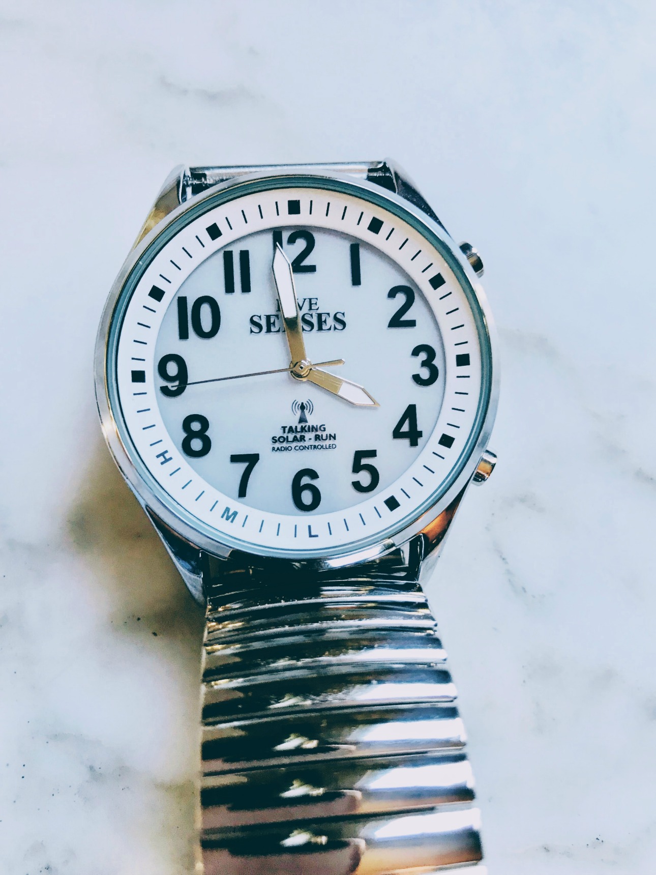 atomic talking wrist watch