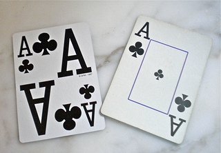 large print playing cards