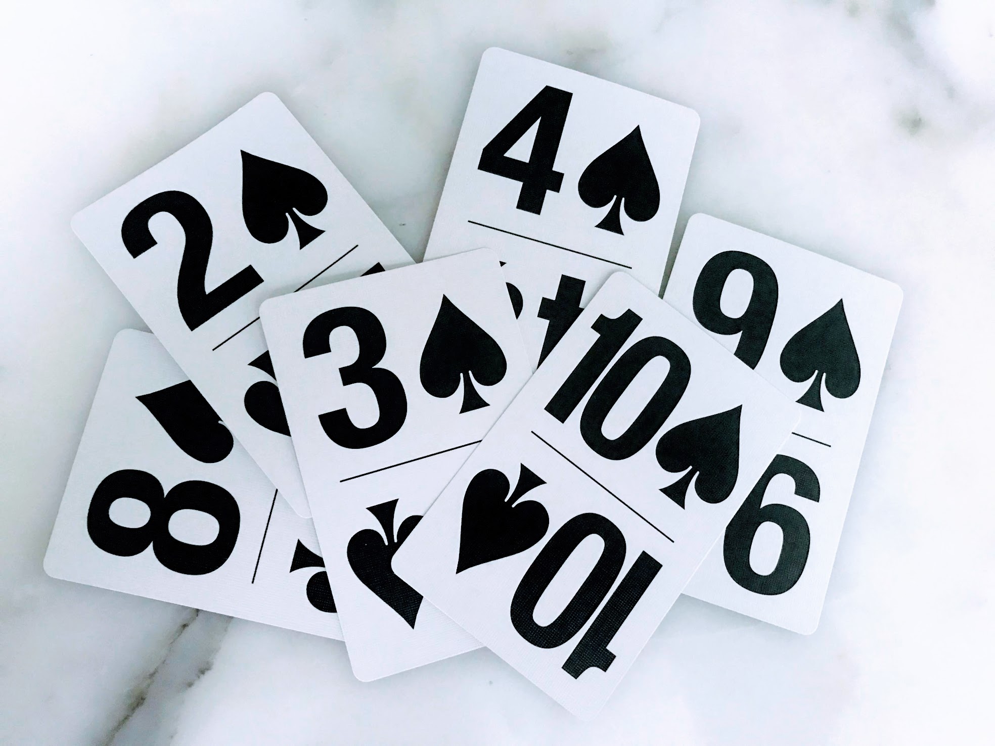 Low Vision Games: Large Print Playing Cards, Scrabble, Sequence & More