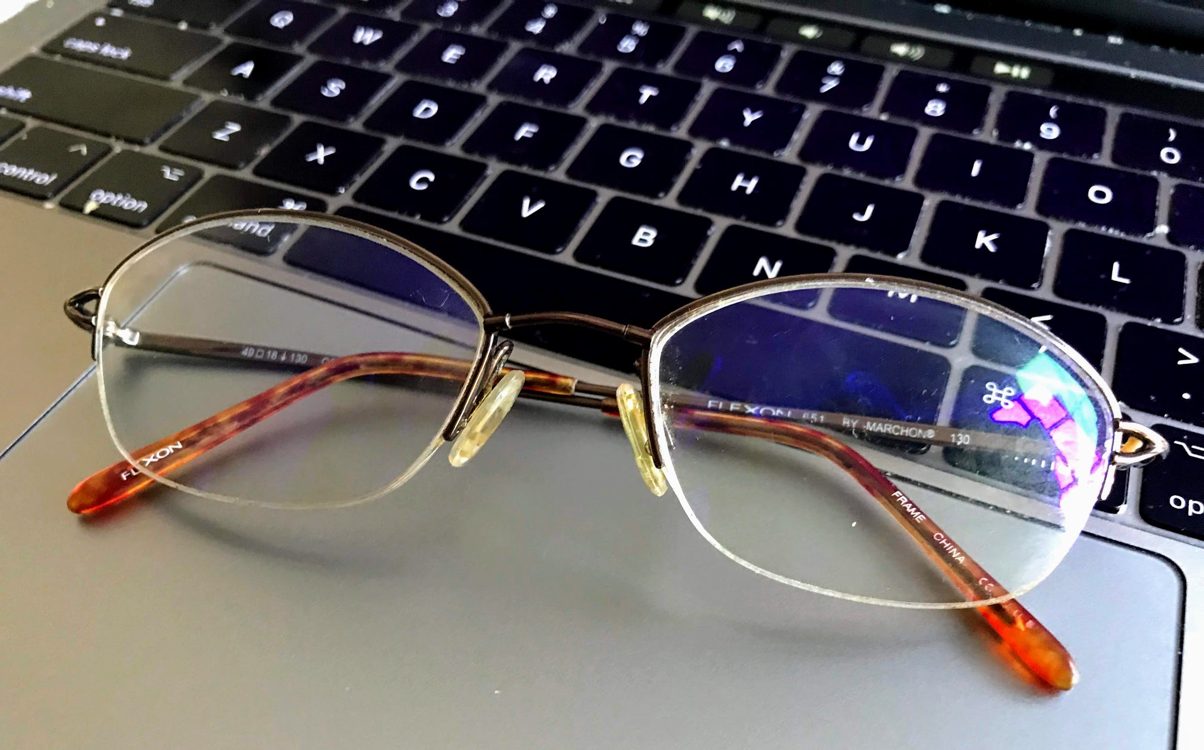 computer eye strain glasses